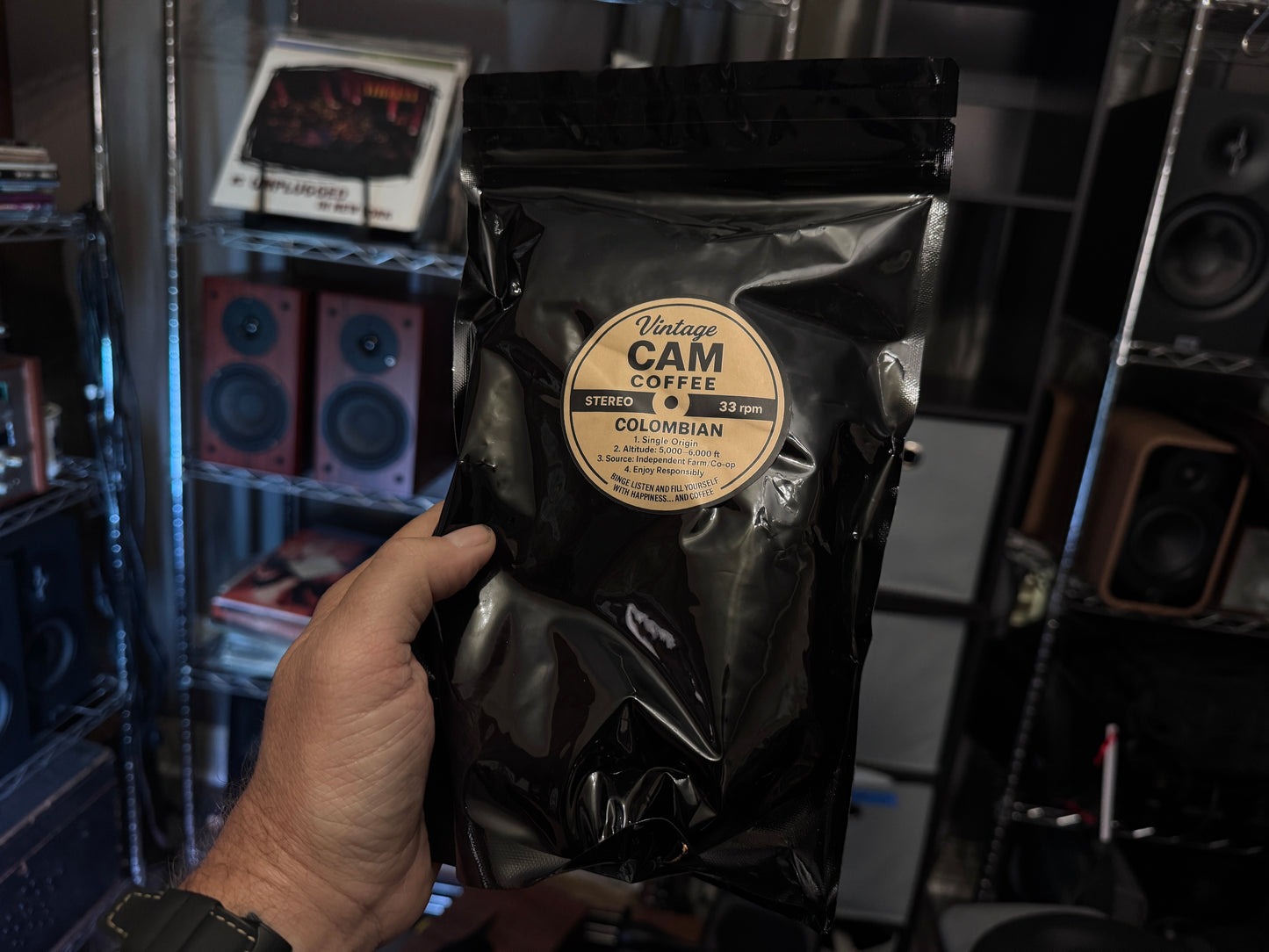 CAM Coffee May! Columbian Record Coffee