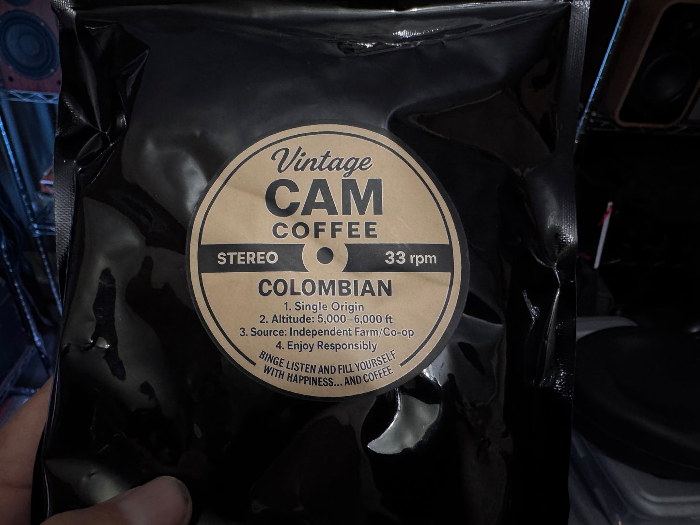 CAM Coffee May! Columbian Record Coffee