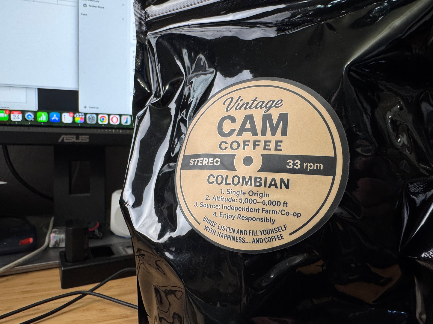 CAM Coffee May! Columbian Record Coffee