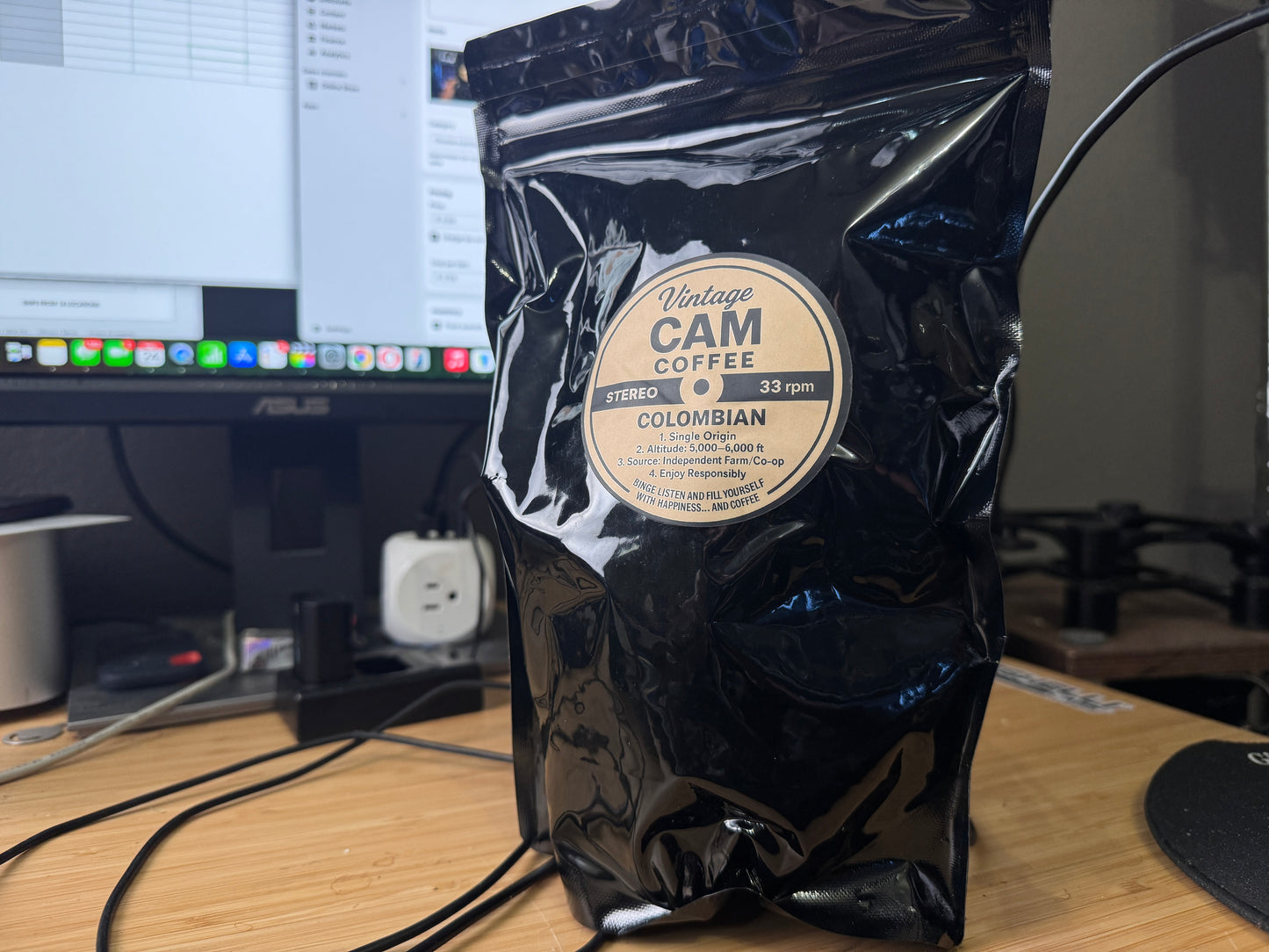 CAM Coffee May! Columbian Record Coffee