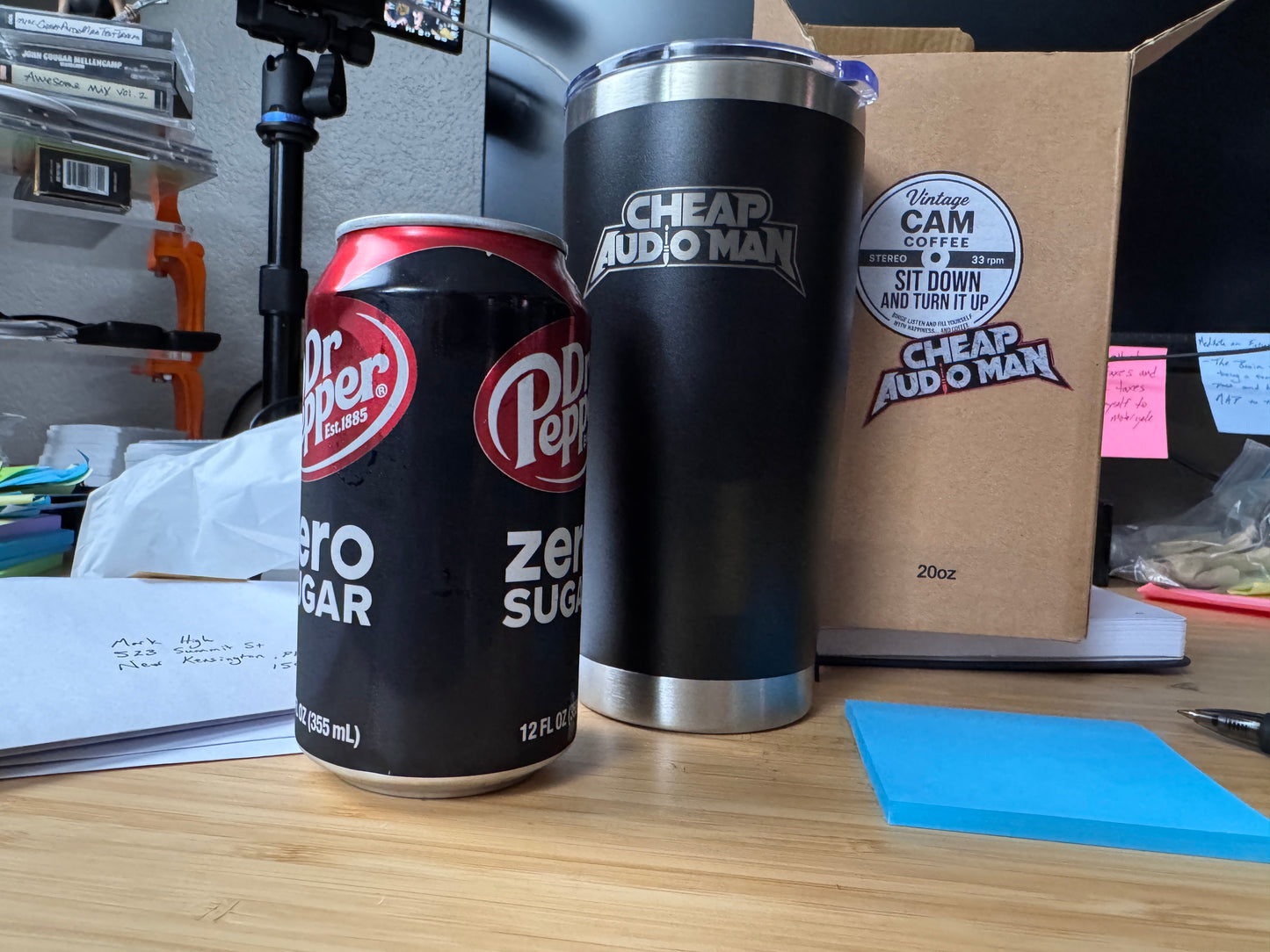 CAM Insulated Coffee Mug 20 oz
